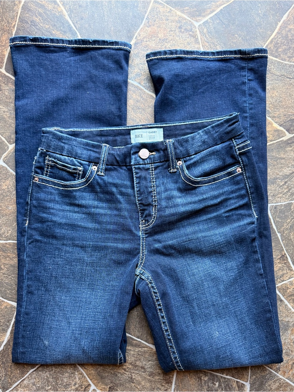 BKE Dark Blue Women's Bootcut Jeans